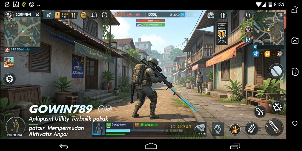Screenshot GOWIN789 menampilkan antarmuka aplikasi yang user-friendly.