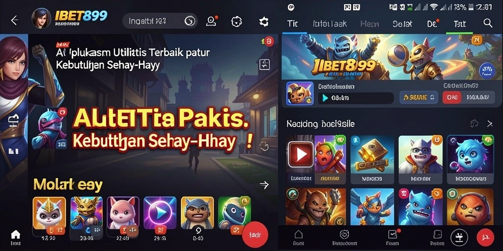 Tampilan antarmuka sederhana dan mudah digunakan dari IBET899.