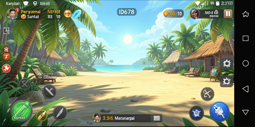 Screenshot gameplay ID678 dengan tampilan grafis yang menarik dan gameplay yang seru.