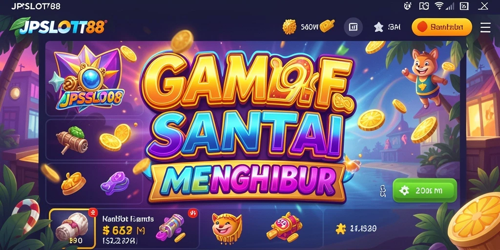 Screenshot JPSLOT88 menunjukkan pengalaman bermain slot yang seru dan interaktif.