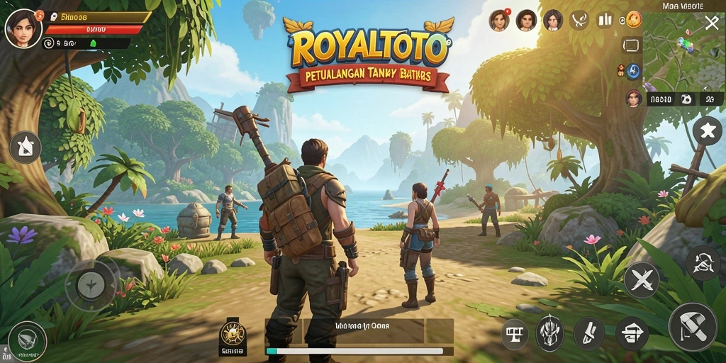 Tampilan gameplay yang fantastis dan imersif dari ROYALTOTO.